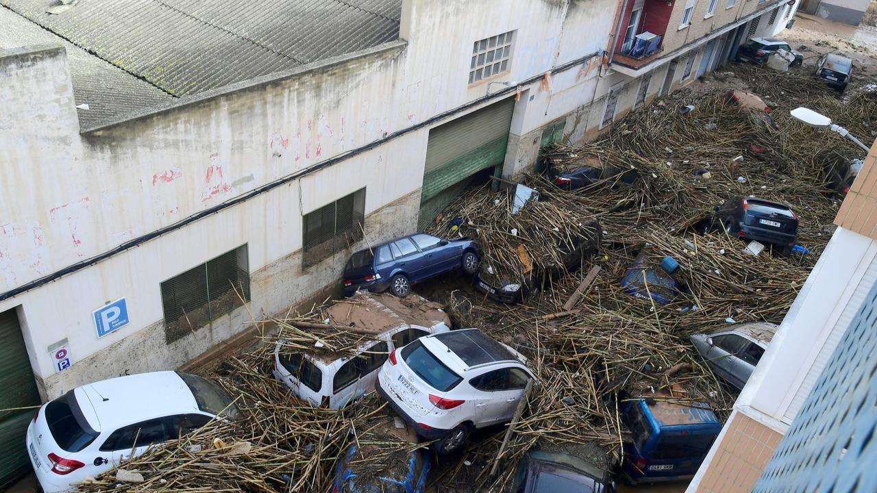 Banjir parah di Valencia