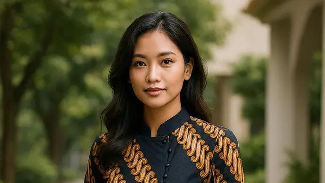 8 Model Tunik Batik Kancing Samping dengan Belahan Panjang 2025, Tampil Lebih Langsing dan Anggun