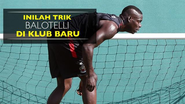 Inilah Trik Mario Balotelli di Klub Baru