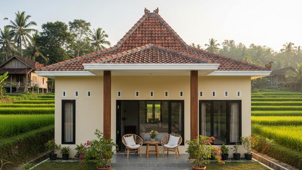 7 Gambar Rumah Minimalis di Kampung, Sederhana tapi Modern dan Bikin Nyaman Keluarga