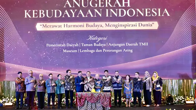 Daftar Pemenang Anugerah Kebudayaan Indonesia 2025 Tahap II, dari Museum hingga Warga Negara Asing