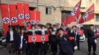 Geger Sekolah Taiwan Pawai Natal Pakai Atribut Nazi (China Post/AsiaOne)