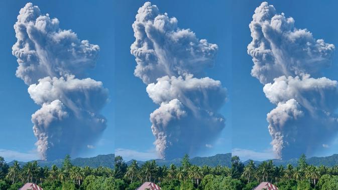 Gunung Dukono di Halmahera Utara Erupsi, 5 Pendaki Luka-luka