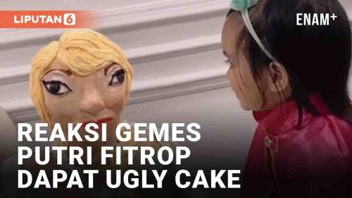 VIDEO: Fitri Tropica Pesan Ugly Cake Elsa, Reaksi Sang Anak Disorot