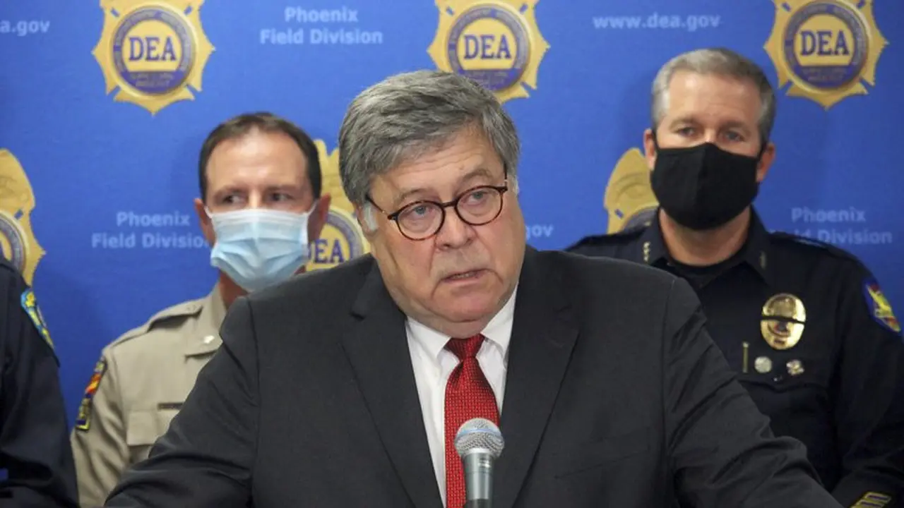 Jaksa Agung AS William Barr.