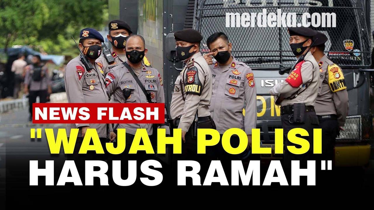 VIDEO : Perintah Khusus Jokowi, Minta Polisi Harus Berwajah Ramah
