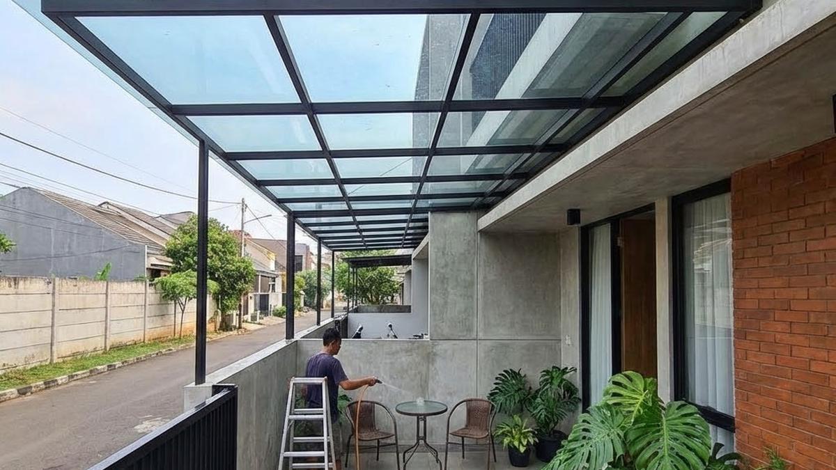 9 Model Teras Rumah Sempit Konsep Outdoor Tanpa Takut Hujan, Modern dan Penuh Gaya