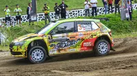 Tunggangan Musa Rajekshah di Grand Final Asia Pacific Rally Championship (APRC) Danau Toba 2023