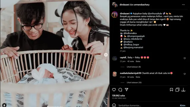 Adinda Azani Ungkap Alasan Pilih Tetap Rahasiakan Wajah Anaknya: Menghindari Ain