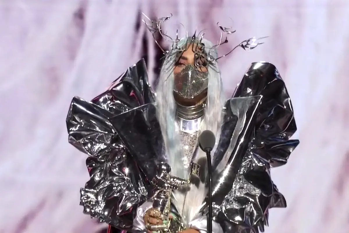 Lady Gaga dalam MTV VMA 2020 (MTV via AP)