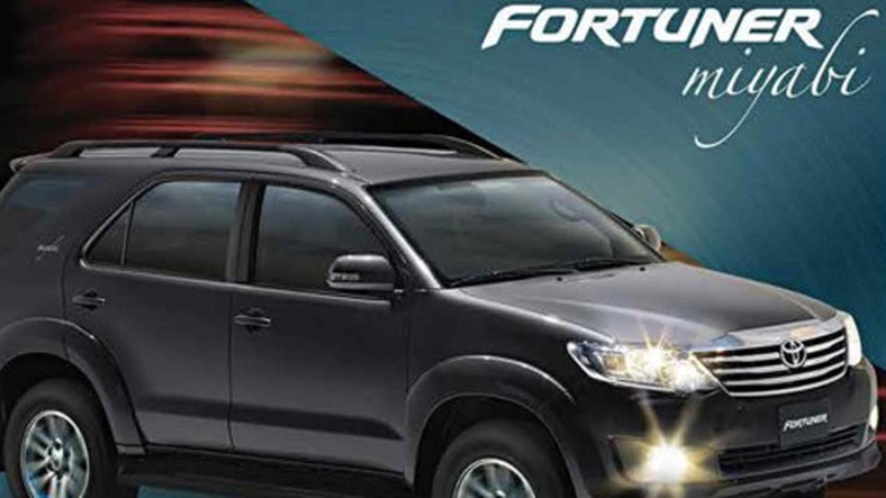 Toyota Fortuner Miyabi (Indianautosblog)
