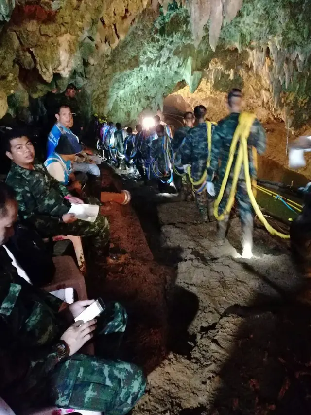 9 Hari Hilang di Gua, 12 Remaja Thailand Ditemukan Kurus Kering