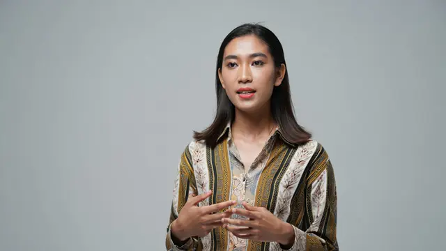 Model Baju Batik Atasan Modern Simple
