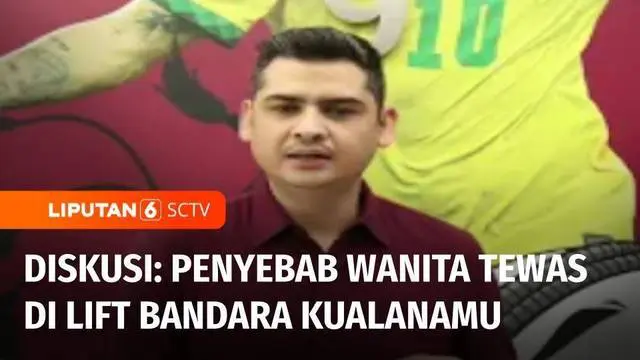 VIDEO: Apa Penyebab Wanita Tewas Terjatuh dari Lift Bandara Kualanamu?