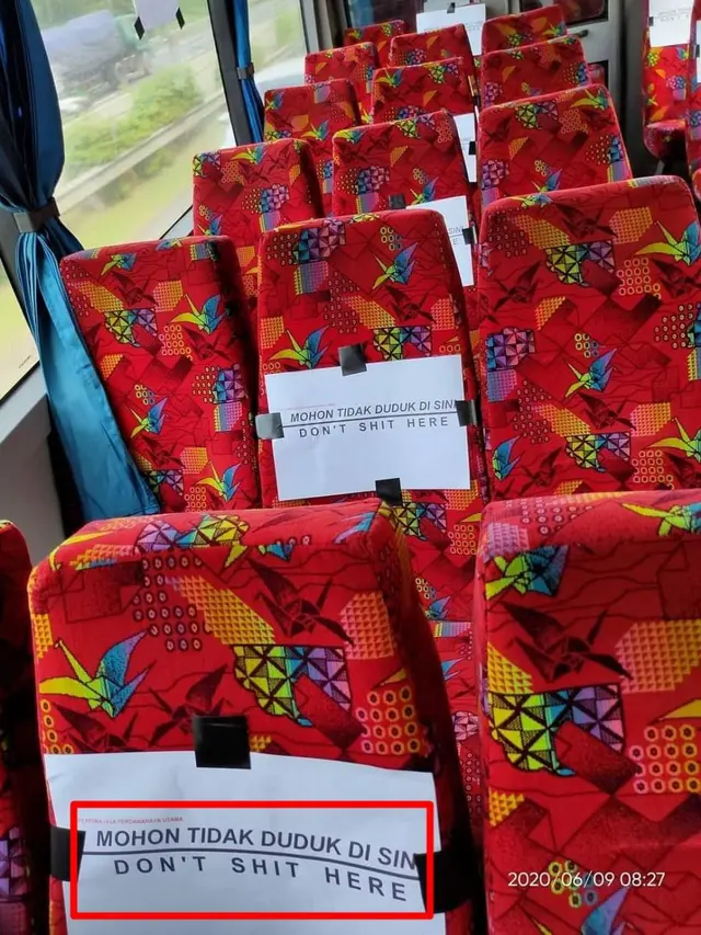 6 Tulisan Pemberitahuan Pakai Bahasa Inggris di Tempat Umum Ini Bikin Senyum