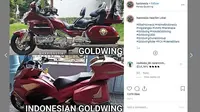 Berbagai hal bisa dijadikan Meme menarik, tidak terkecuali yang berkaitan dengan otomotif. (@harisnesia/Instagram)