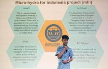 Hebatnya bocah 15 tahun bangun sumber listrik dari microhydro