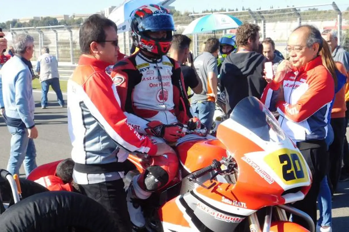 Dimas Ekky FIM Repsol CEV Motor3 European Championship 2017.