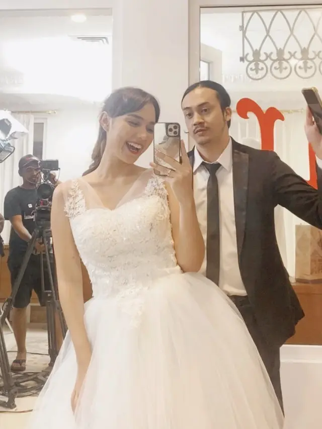 Main Sinetron Bareng, Ini 7 Kebersamaan Dimaz Andrean dan Raquel Katie