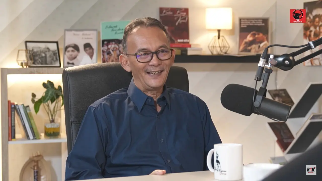 Hasril Chaniago, selaku Ketua Yayasan Pusat Kebudayaan Minangkabau dalam Podcast Bung Karno Series. (Liputan6.com/ ist)