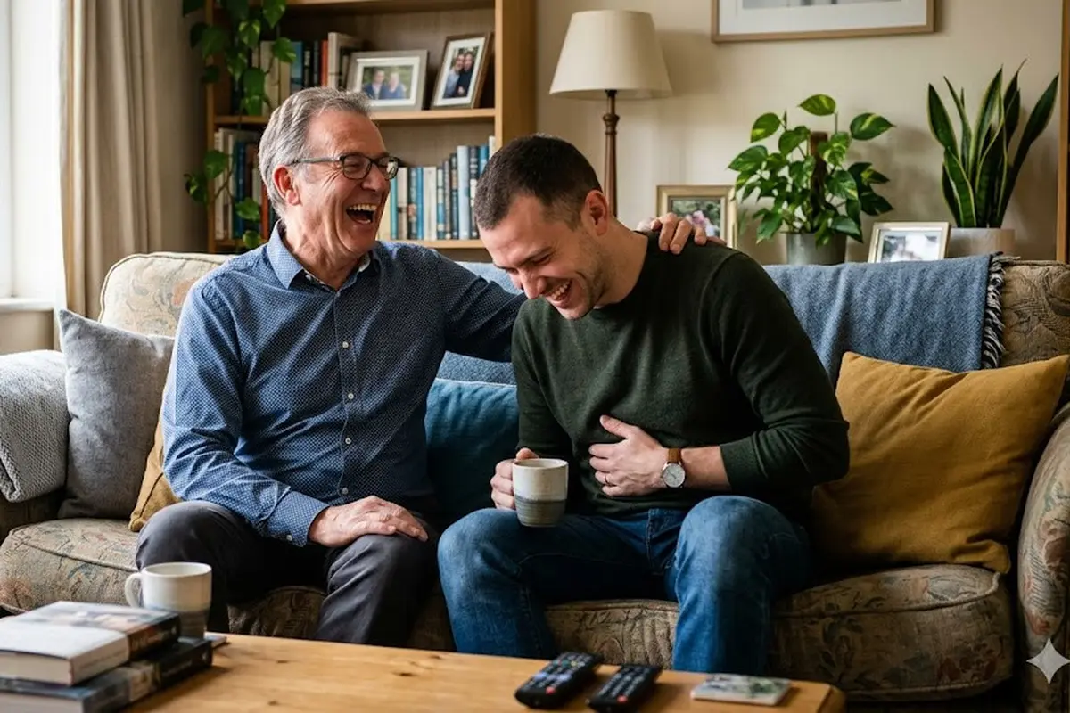Family Laughing
