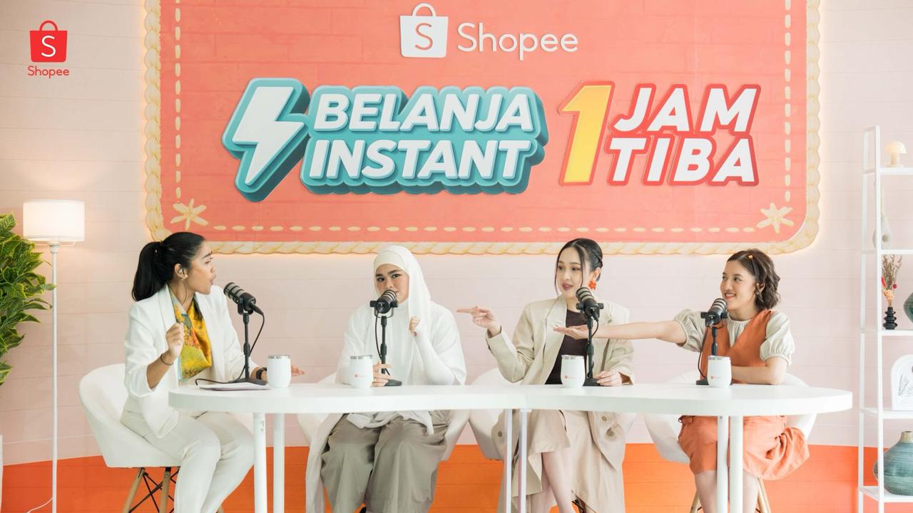 Gaya Hidup 'Sat-Set' Makin Digemari, Shopee Belanja Instant 1 Jam Tiba Jadi Andalan SIVIA, Agatha Pricilla, dan Ify Alyssa
