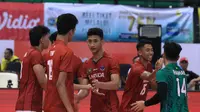 Jakarta Garuda Jaya yang diproyeksikan untuk mengikuti Kejuaraan Voli Asia U-20 menelan kekalahan keduanya di putaran pertama PLN Mobile Proliga 2024 setelah takluk 0-3 (16-25, 23-25, 15-25) dari Jakarta Pertamina Pertamax di GOR Amongrogo, Yogyakarta, Sabtu (27/4/2024). (Dok. PBVSI)