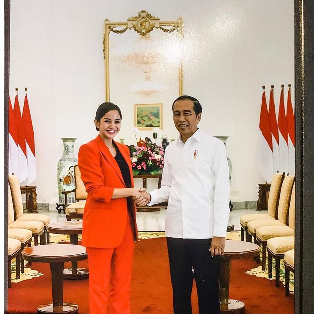 Kirana Larasati dan Joko Widodo (Instagram/ kiranalarasati)