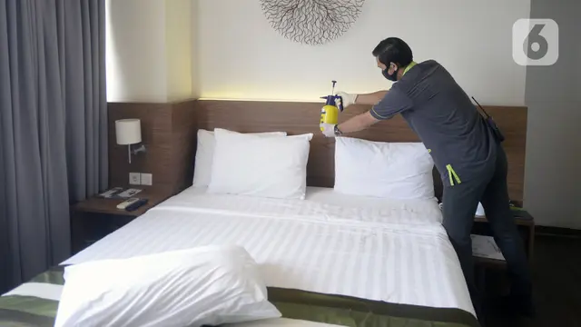 FOTO: Pandemi COVID-19, Hotel Ini Sediakan Paket Isolasi Mandiri