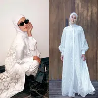 Ramadan dan Lebaran 2024 telah usai, model senior Paula Verhoeven tampaknya masih mempertahankan tampilan hijab-nya. [@paula_verhoeven]