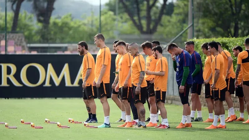 Semangat Pemain AS Roma Jelang Jamu Liverpool di Olimpico