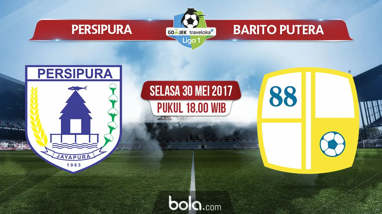 Persipura Jayapura vs Barito Putera