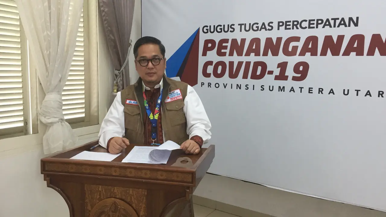 Jubir Gugus Tugas Percepatan dan Penanganan COVID-19 Provinsi Sumut, Aris Yudhariansyahhariansyah