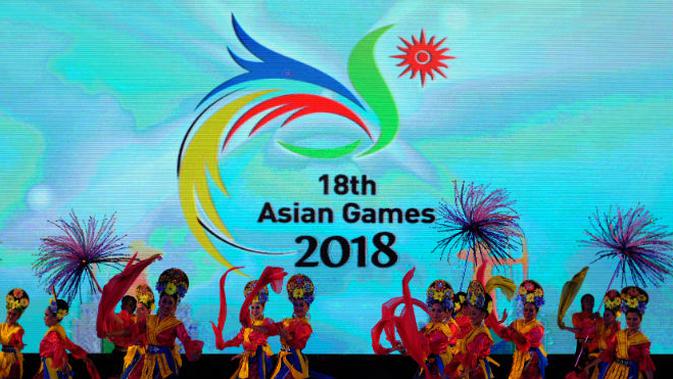 Logo Asian Games 2018 resmi diluncurkan pada peringatan Haornas ke-32.