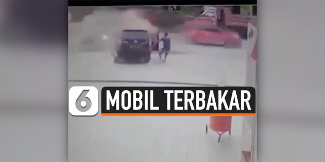 VIDEO: Mobil Terbakar Saat Isi Bbm, Aksi Sopir Jadi Sorotan