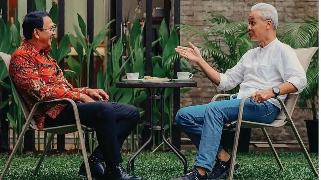 Ahok dan Ganjar Pranowo (Instagram Ganjar Pranowo)