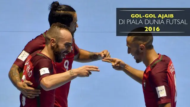 Video gol-gol ajaib yang terjadi di Piala Dunia Futsal 2016, Ricardinho beraksi kembali di turnamen ini