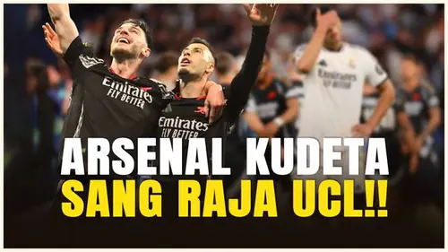 VIDEO: Arsenal Kembali Pecundangi Real Madrid, Sang Raja Tersingkir dari Liga Champions