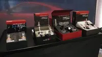 Autovision meluncurkan empat lampu mobil terbaru. (Septian / Liputan6.com)