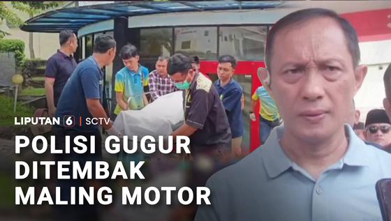 Anggota Intel Polda Lampung Gugur Ditembak Maling Motor