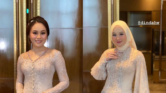 Potret Penampilan Para Bridesmaid di Acara Pernikahan Lesty Kejora dan Rizky Billar. (Sumber: Instagram/guginugraha)