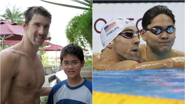 Josep Schooling dan Michael Phelps