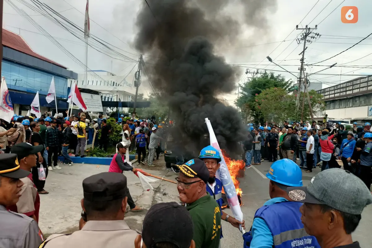 Buruh Pelabuhan Demo