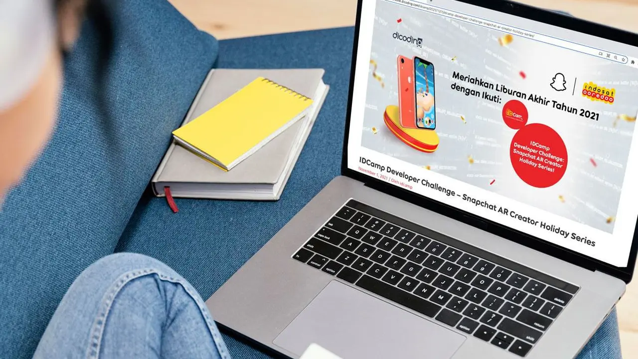 Indosat Ooredoo ID Camp Developer Challenge AR Creator Holiday Series (Dok. Indosat Ooredoo)