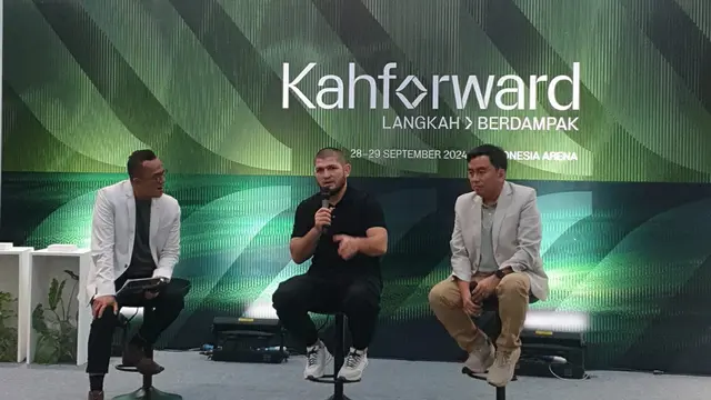 Kahforward Gandeng Khabib Nurmagomedov Beri Inspirasi Generasi Muda untuk Ciptakan Perubahan Positif