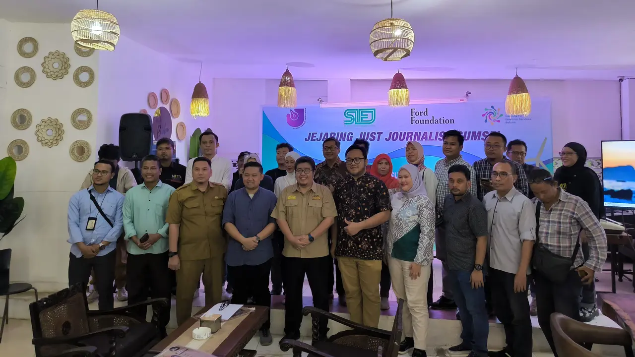Kawal Transisi Energi Berkeadilan, Jurnalis Deklarasi Jejaring JTE Sumsel