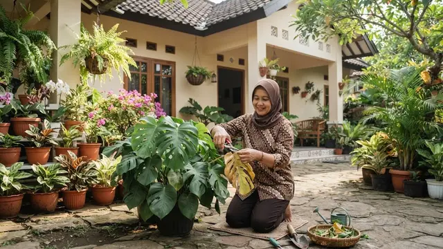 Cara Mengatasi Tanaman Layu Setelah Dipindahkan ke Pot Baru, Salah Satunya dengan Memangkas Bagian yang Benar-Benar Rusak