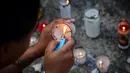 Insiden mengerikan ini terjadi di tengah keramaian pengunjung yang menikmati konser musik, melibatkan berbagai kalangan mulai dari politisi, atlet, hingga warga biasa. (MARTIN BERNETTI/AFP)