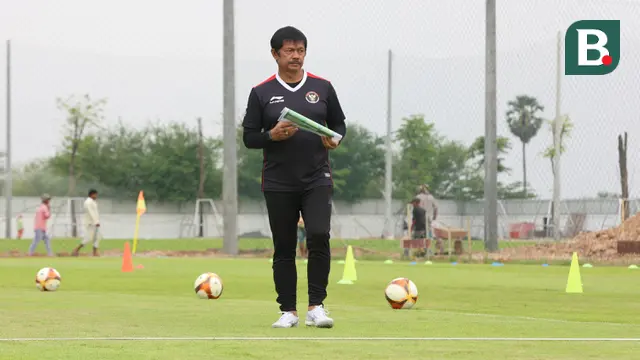 SEA Games 2023: Timnas Indonesia U-22 Latihan Jelang Menghadapi Myanmar