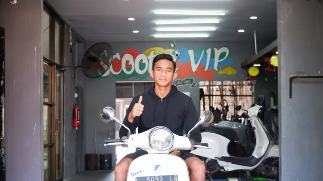 Kapten Timnas U23 Rizky Ridho Juga Hobi Pelihara Vespa (ist)